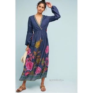 HDF Matilda Maxi Dress Anthropology size S